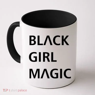Black Girl Magic Logo Coffee Mug