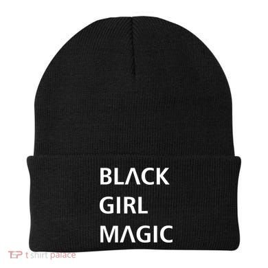 Black Girl Magic Logo Beanie
