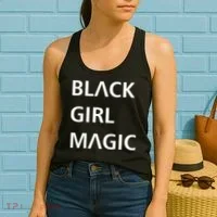 Black Girl Magic Logo Women's Tank Top thumb 2