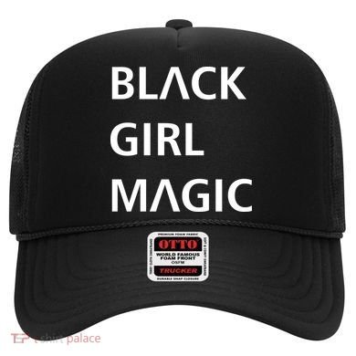 Black Girl Magic Logo Hat