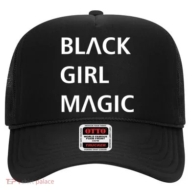 Black Girl Magic Logo Hat