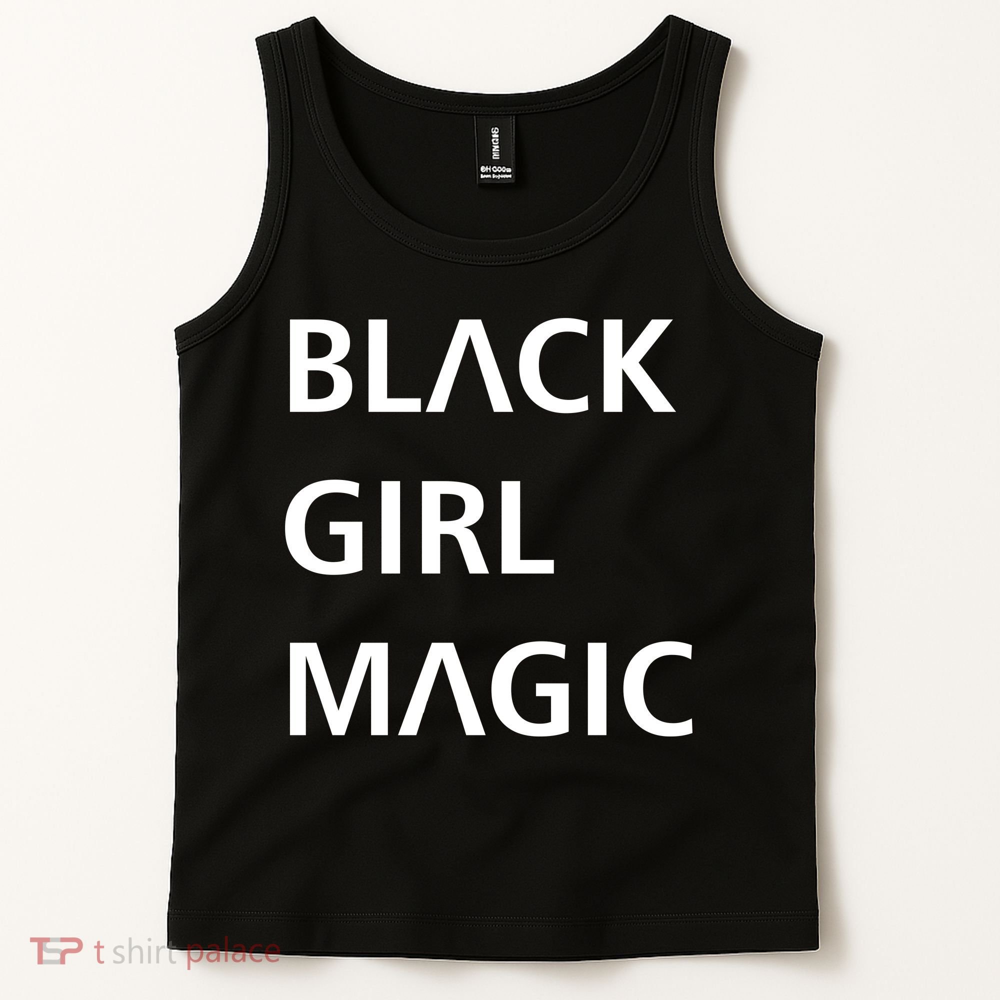 Black Girl Magic Logo Tank Top