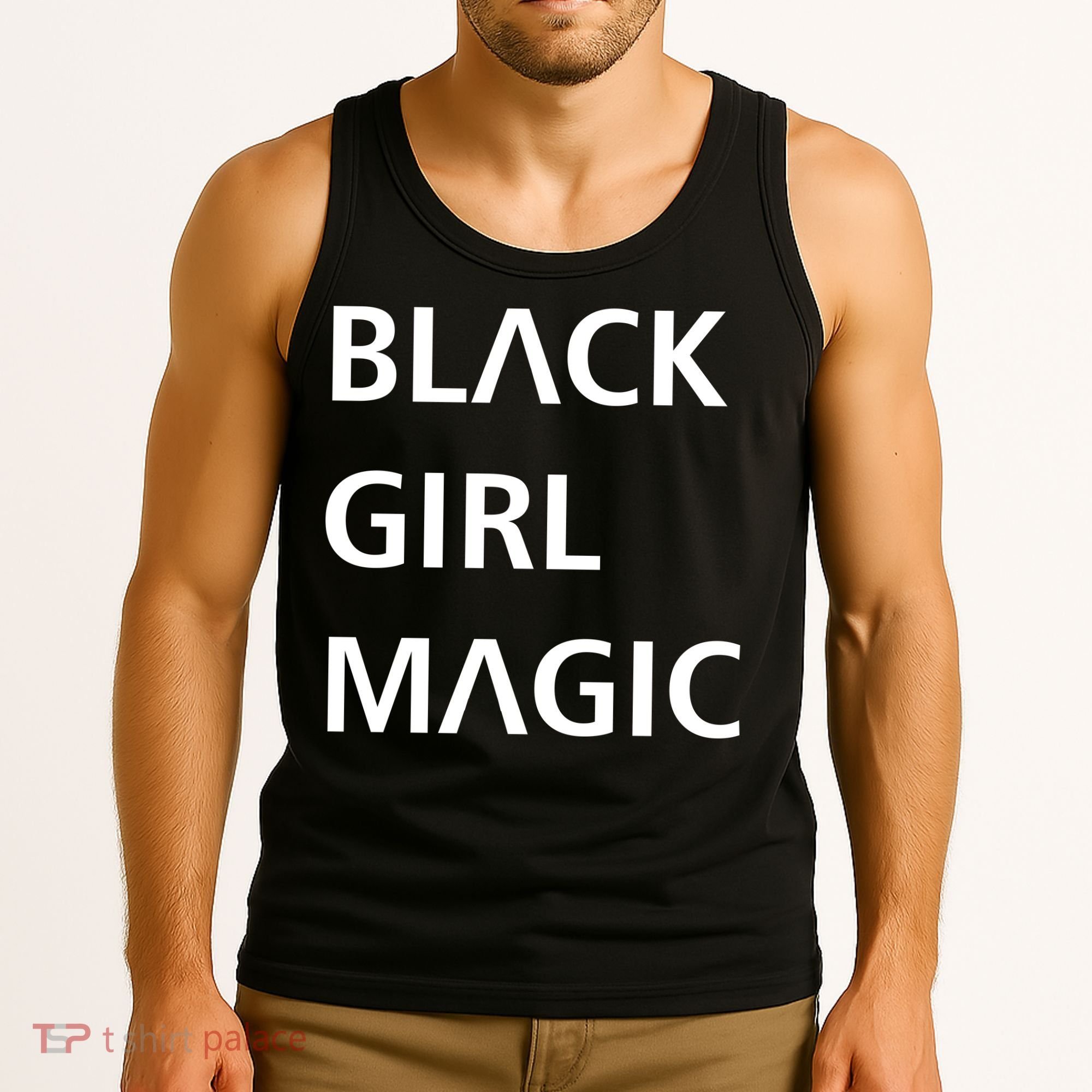 Black Girl Magic Logo Tank Top