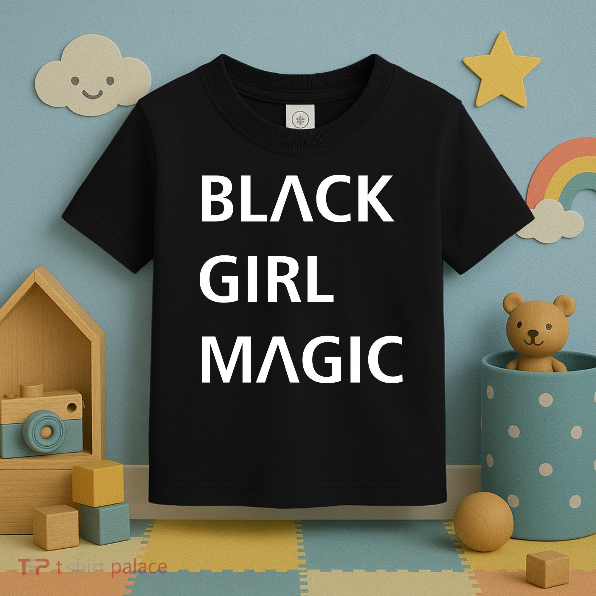 Black Girl Magic Logo Toddler T-Shirt
