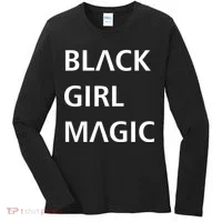 Black Girl Magic Logo Women's Long Sleeve Shirt thumb 0