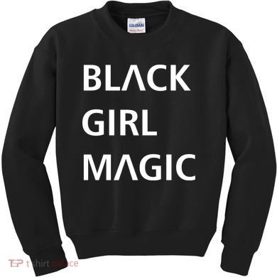 Black Girl Magic Logo Kids Sweatshirt