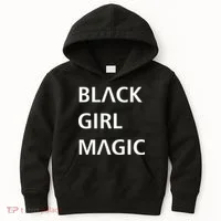 Black Girl Magic Logo Kids Hoodie thumb 0