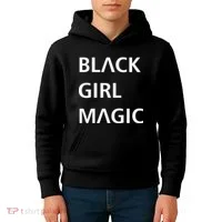 Black Girl Magic Logo Kids Hoodie thumb 4