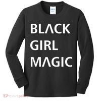 Black Girl Magic Logo Kids Long Sleeve Shirt thumb 0