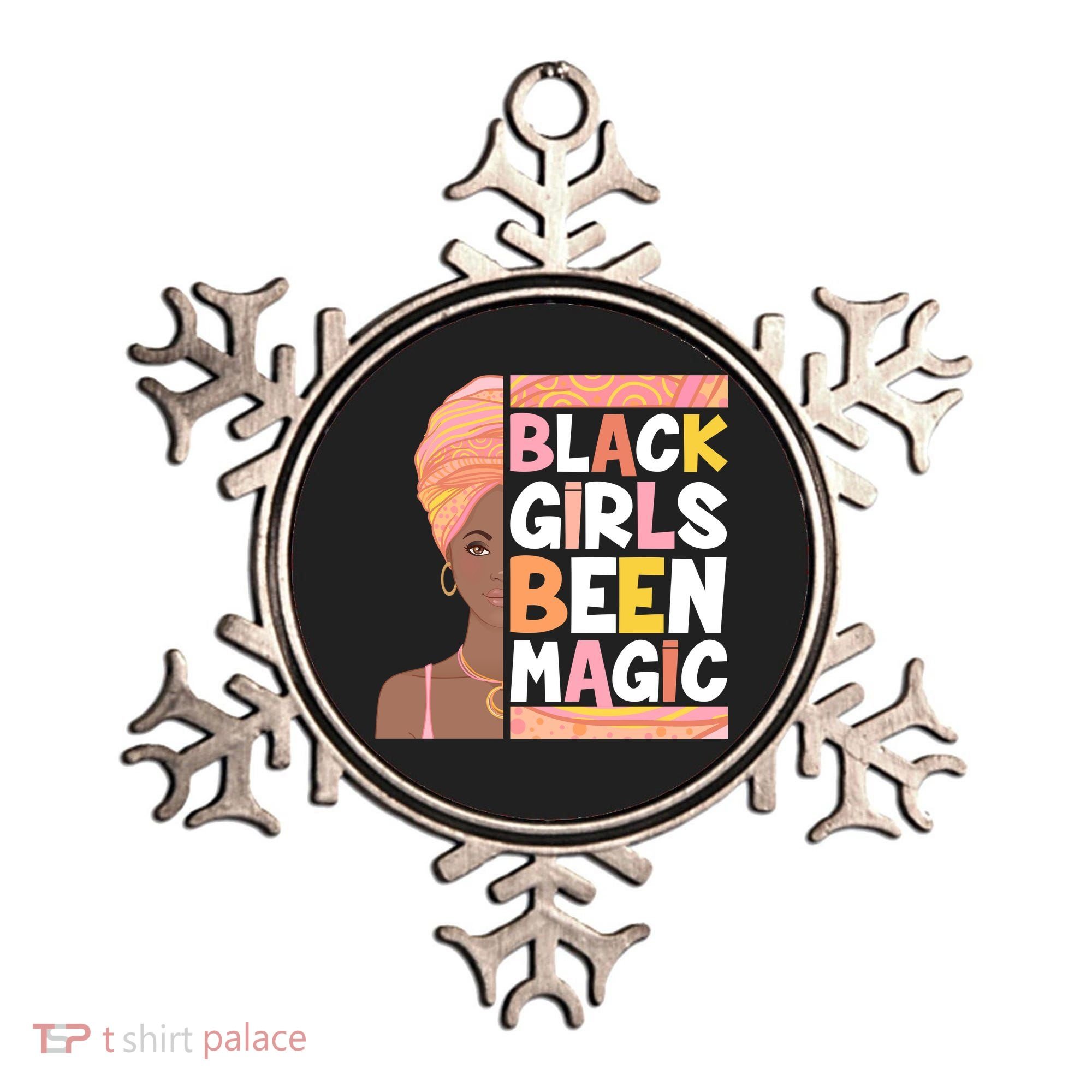 Black Girls Been Magic Ornament