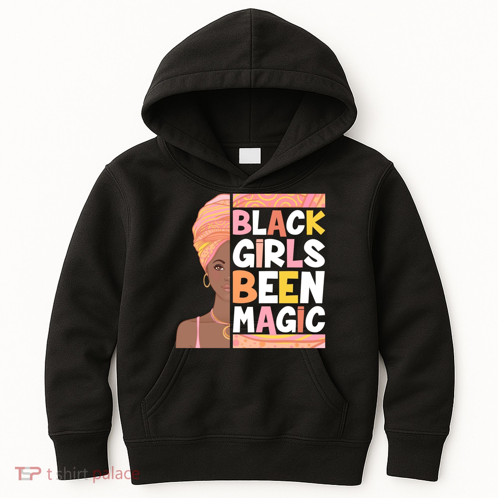 Black Girls Been Magic Kids Hoodie