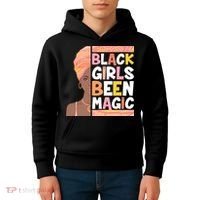 Black Girls Been Magic Kids Hoodie thumb 4