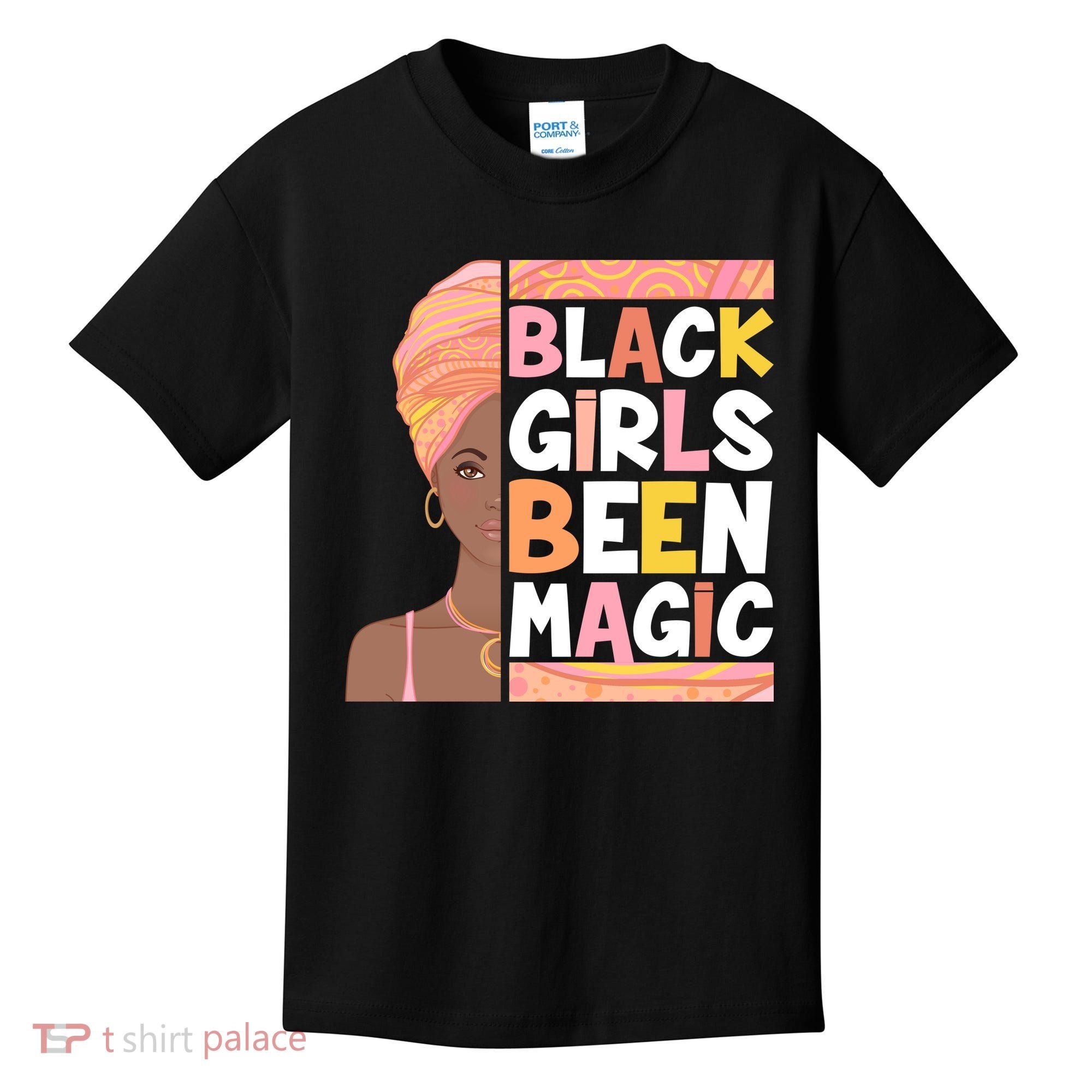 Black Girls Been Magic Kids T-Shirt