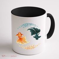 Black Goldfish Coffee Mug thumb 1