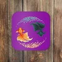 Black Goldfish Coaster thumb 0