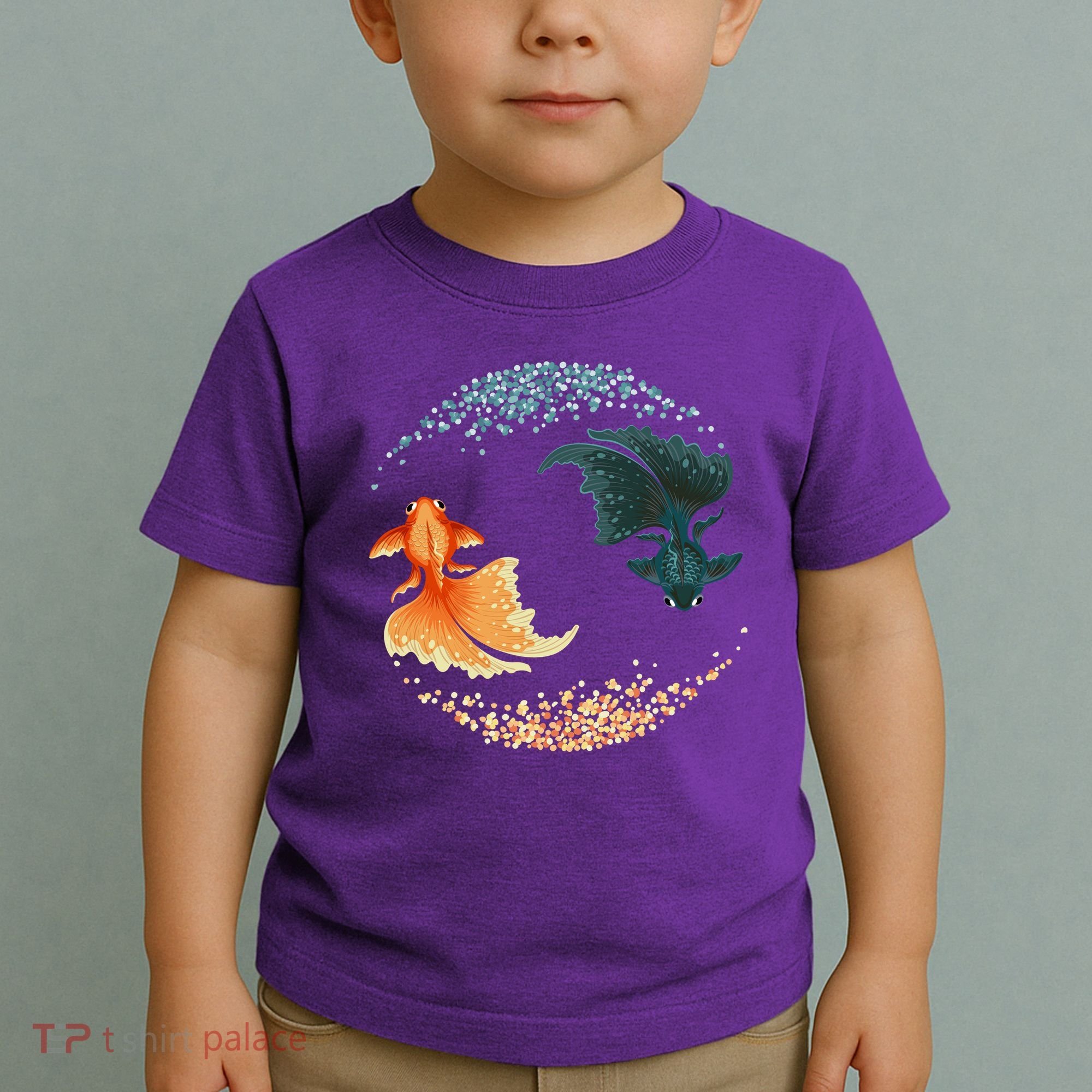 Black Goldfish Toddler T-Shirt