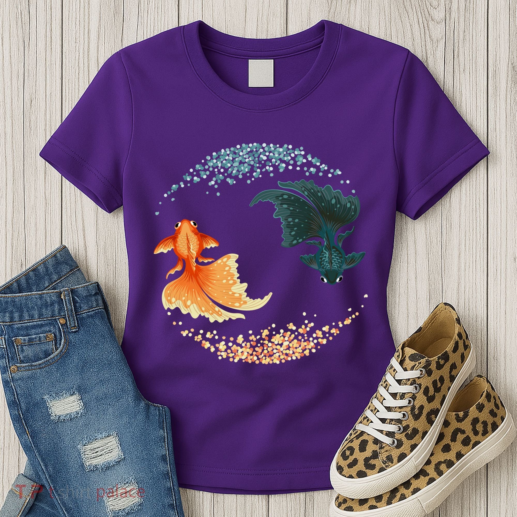 Black Goldfish Women's T-Shirt