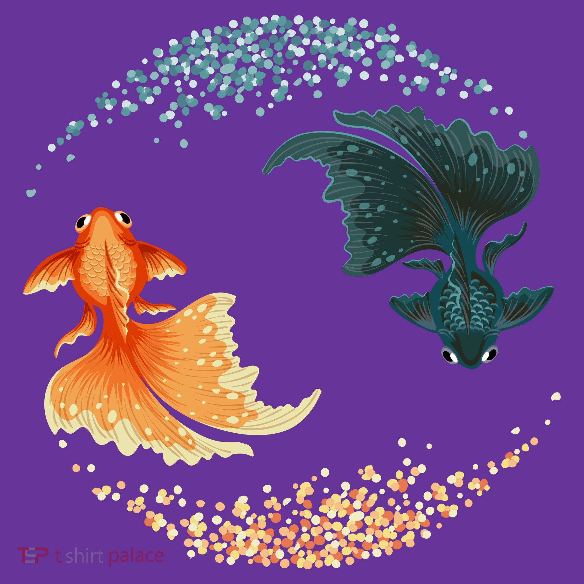 Black Goldfish Women's T-Shirt