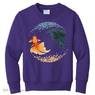 Black Goldfish Kids Sweatshirt