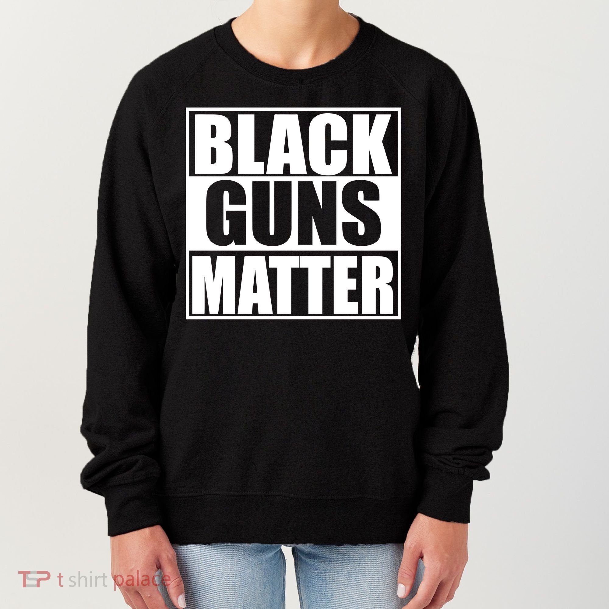 Black Guns Matter 2nd Amendment Women's Sweatshirt