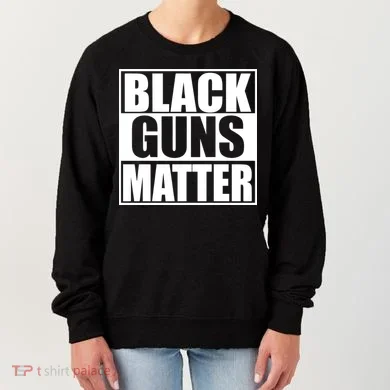 Black Guns Matter 2nd Amendment Women's Sweatshirt
