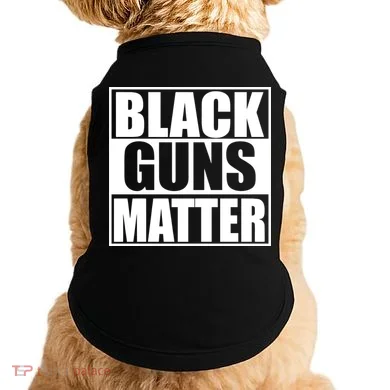 Black Guns Matter 2nd Amendment Doggie Tank