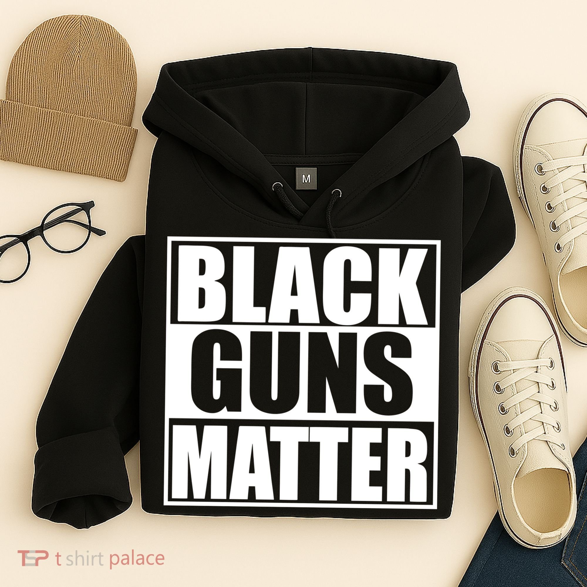 Black Guns Matter 2nd Amendment Hoodie