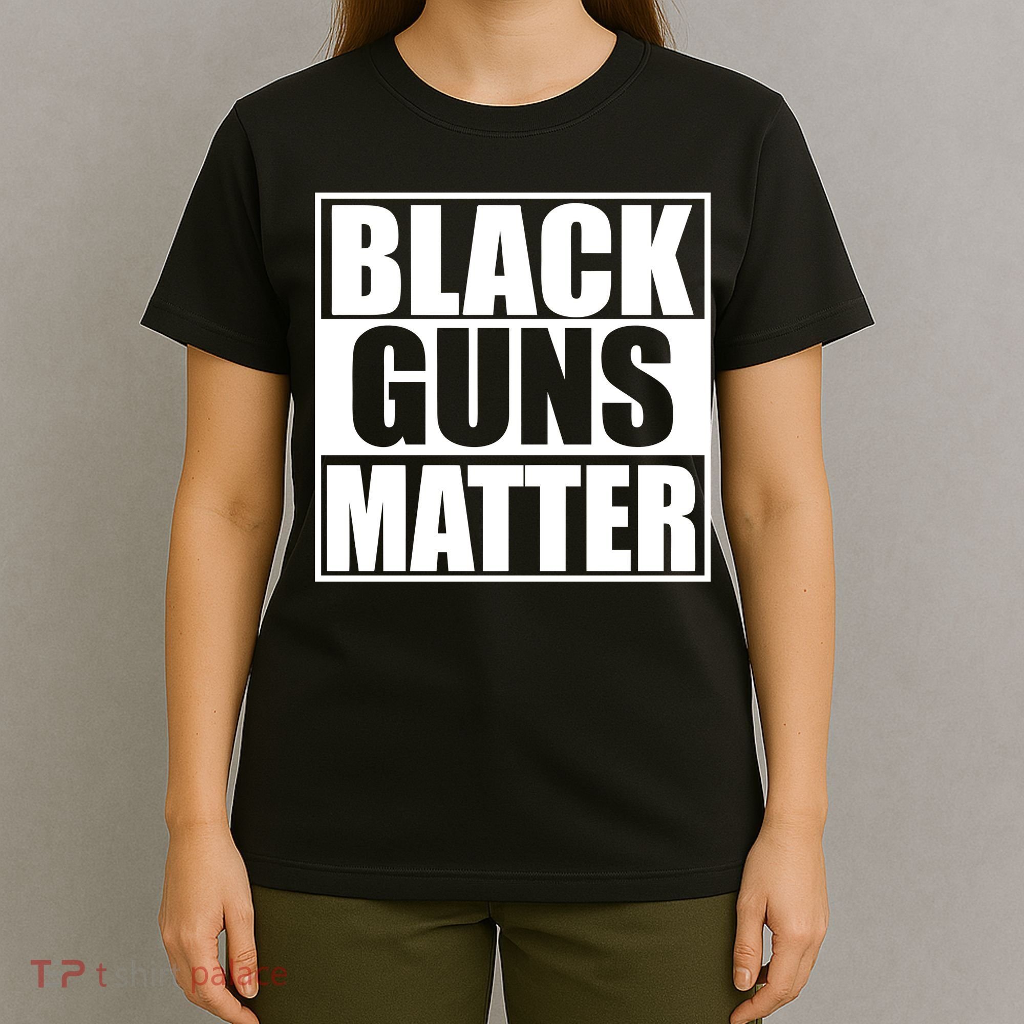 Black Guns Matter 2nd Amendment T-Shirt