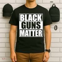 Black Guns Matter 2nd Amendment T-Shirt thumb 6