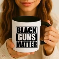 Black Guns Matter 2nd Amendment Coffee Mug thumb 3