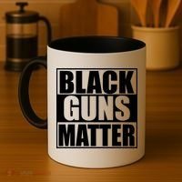 Black Guns Matter 2nd Amendment Coffee Mug thumb 4
