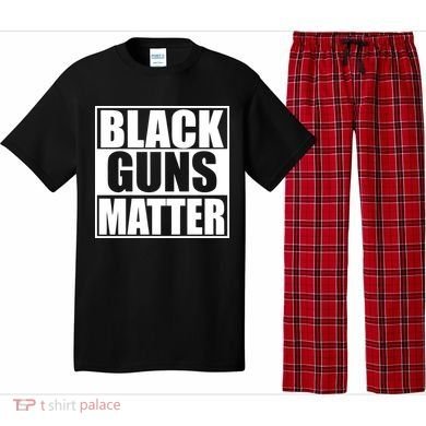 Black Guns Matter 2nd Amendment Pajama Set