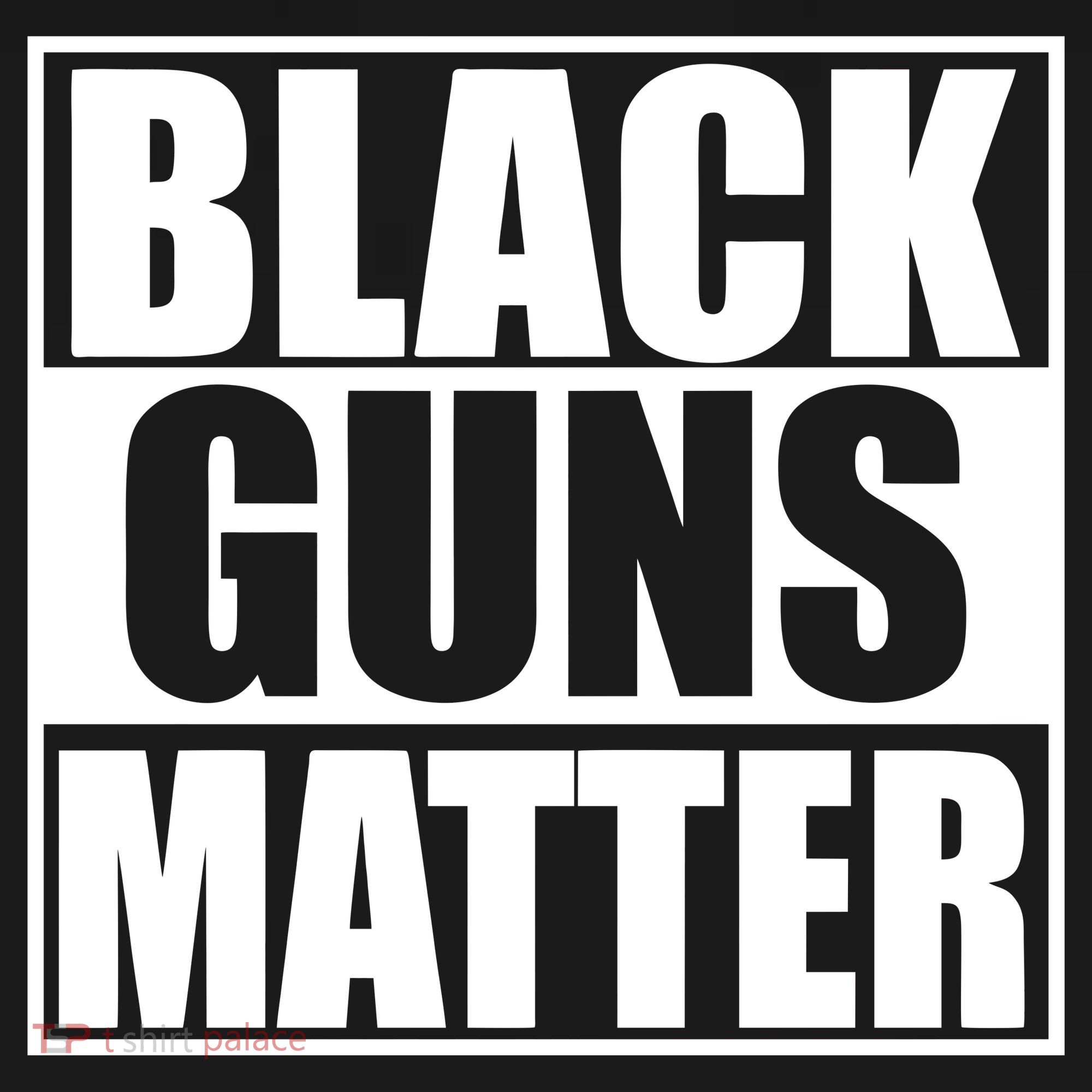 Black Guns Matter 2nd Amendment Polo