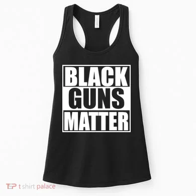 Black Guns Matter 2nd Amendment Women's Tank Top
