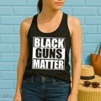 Black Guns Matter 2nd Amendment Women's Tank Top thumb 2