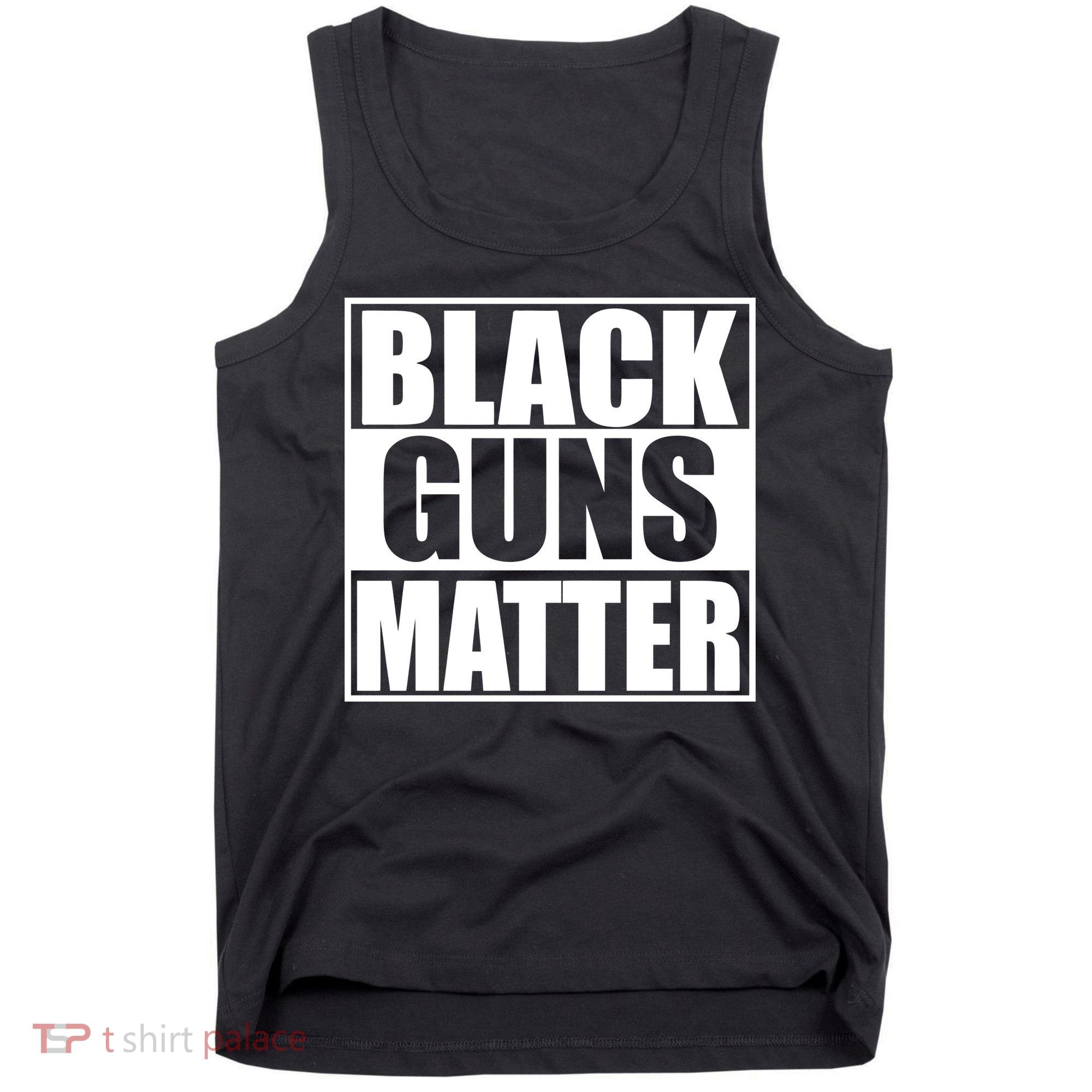 Black Guns Matter 2nd Amendment Tank Top