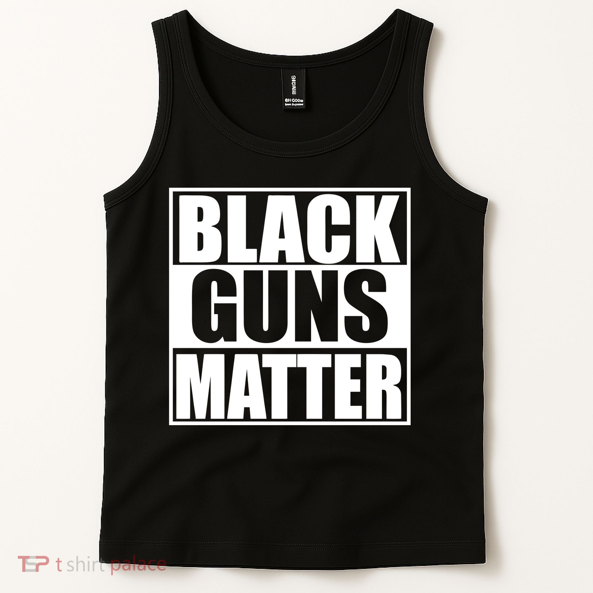 Black Guns Matter 2nd Amendment Tank Top