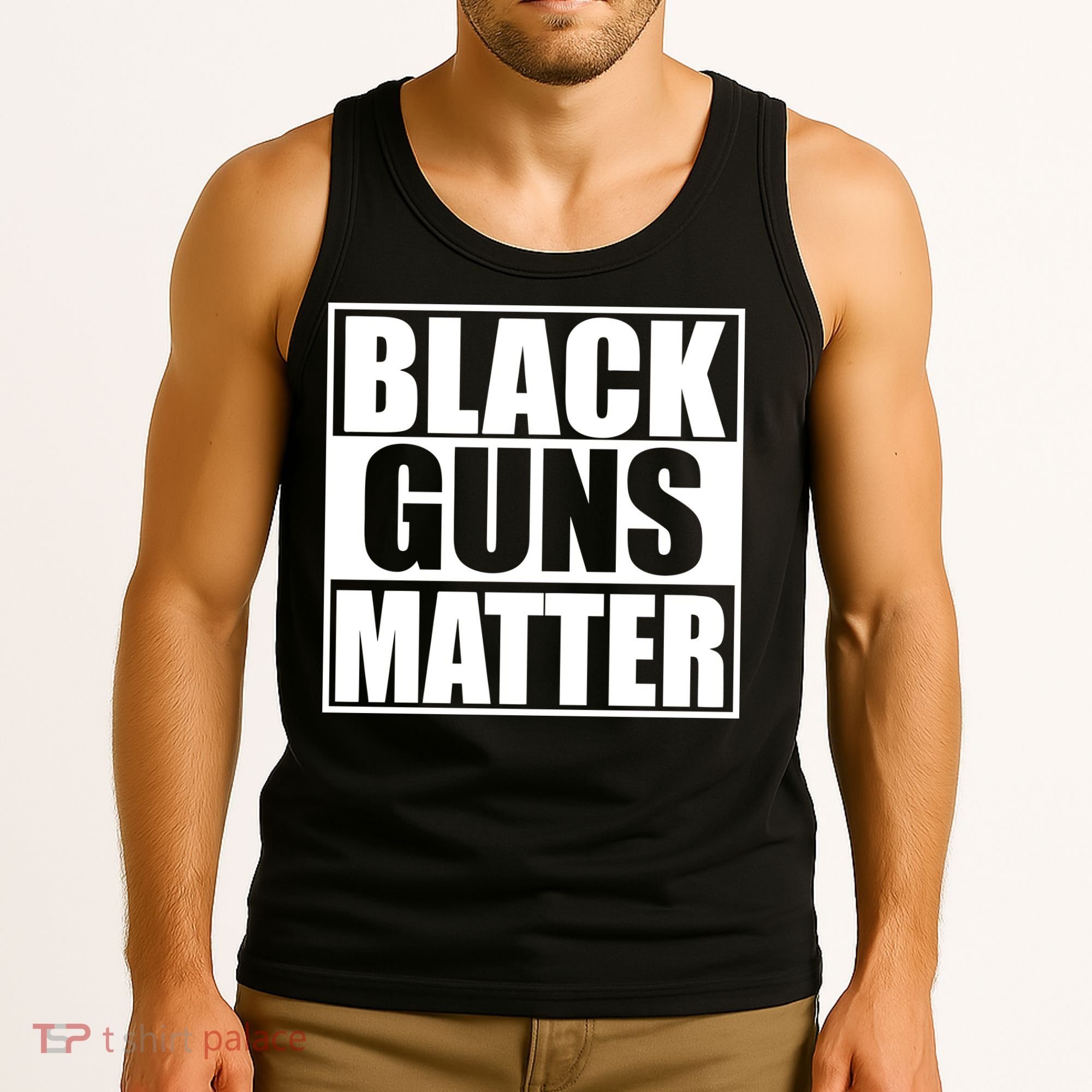 Black Guns Matter 2nd Amendment Tank Top