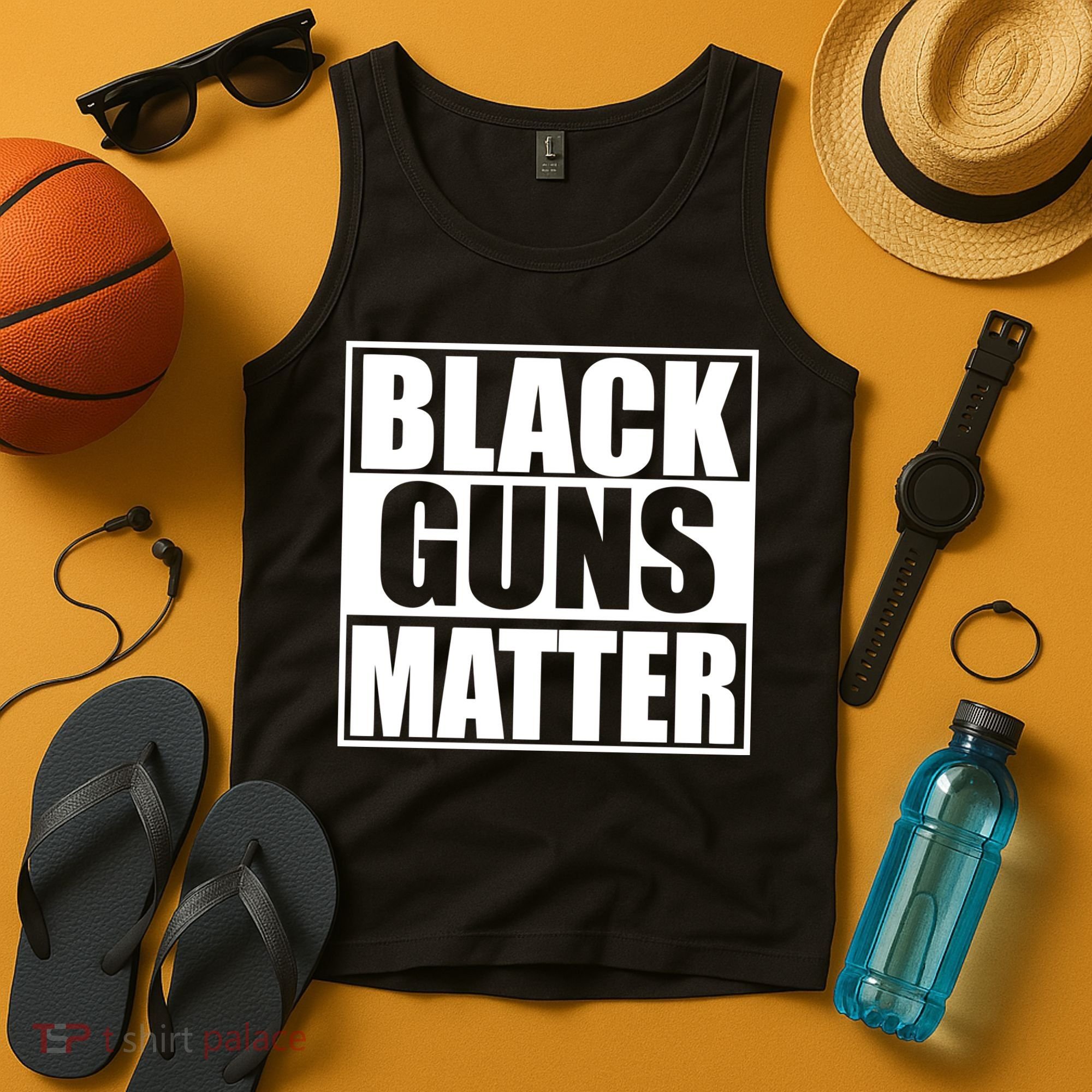 Black Guns Matter 2nd Amendment Tank Top
