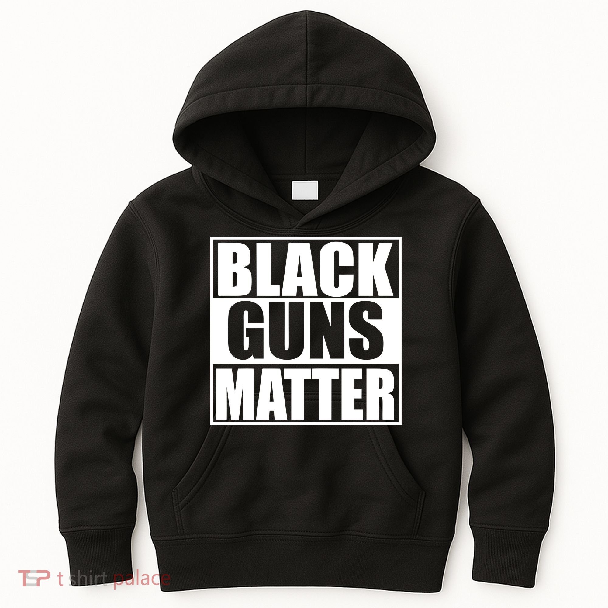 Black Guns Matter 2nd Amendment Kids Hoodie
