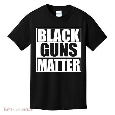 Black Guns Matter 2nd Amendment Kids T-Shirt