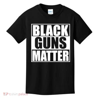 Black Guns Matter 2nd Amendment Kids T-Shirt