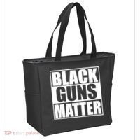 Black Guns Matter 2nd Amendment Tote Bag thumb 2