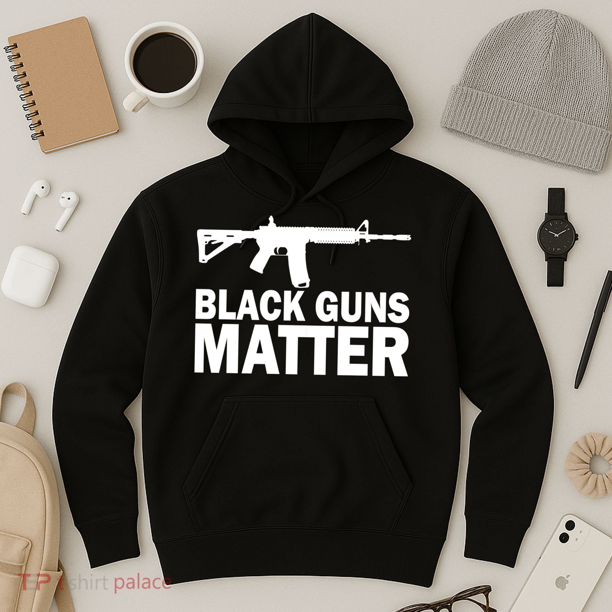 Black Guns Matter AR-15  Hoodie