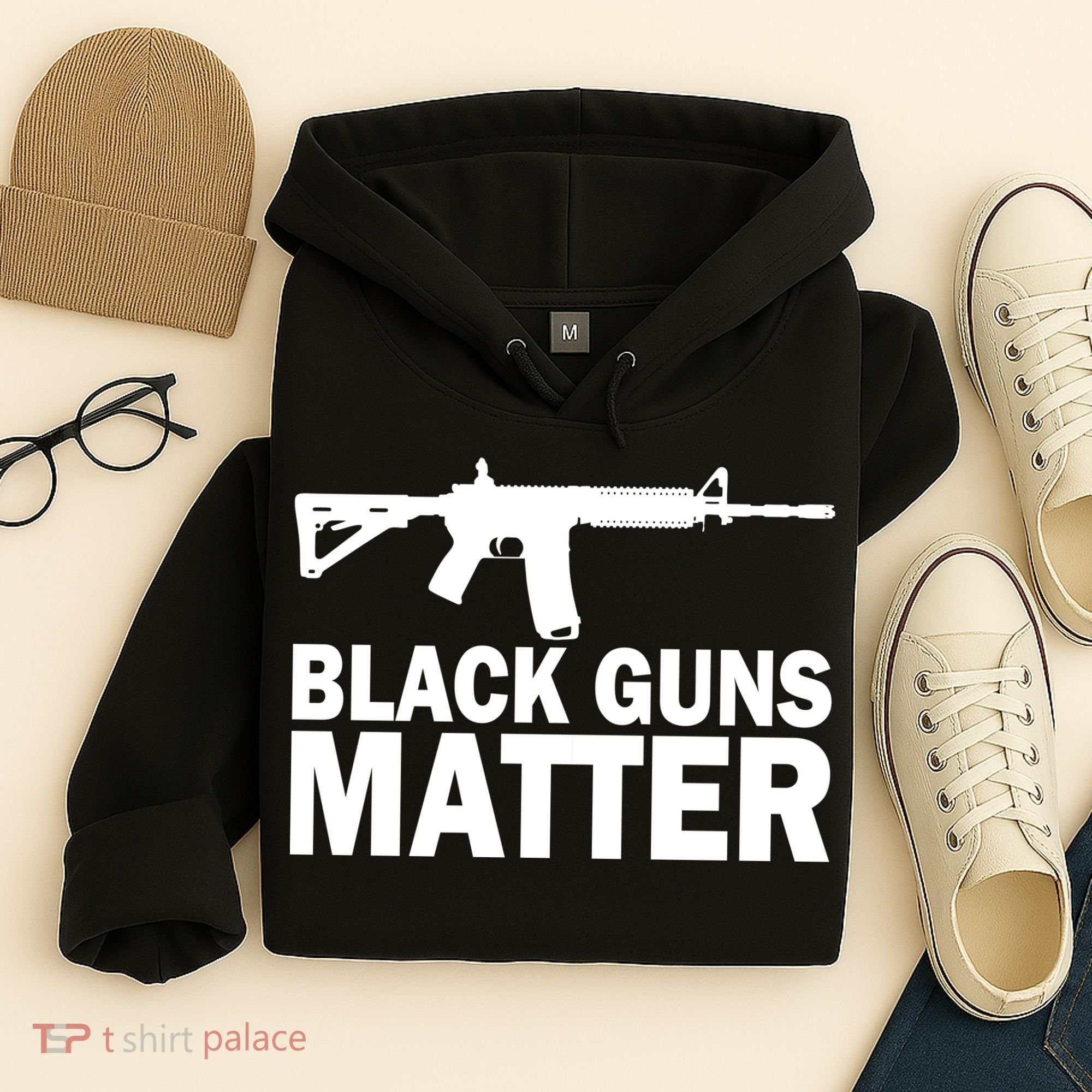 Black Guns Matter AR-15  Hoodie