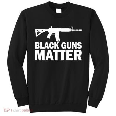 Black Guns Matter AR-15  Sweatshirt