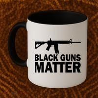 Black Guns Matter AR-15  Coffee Mug thumb 2