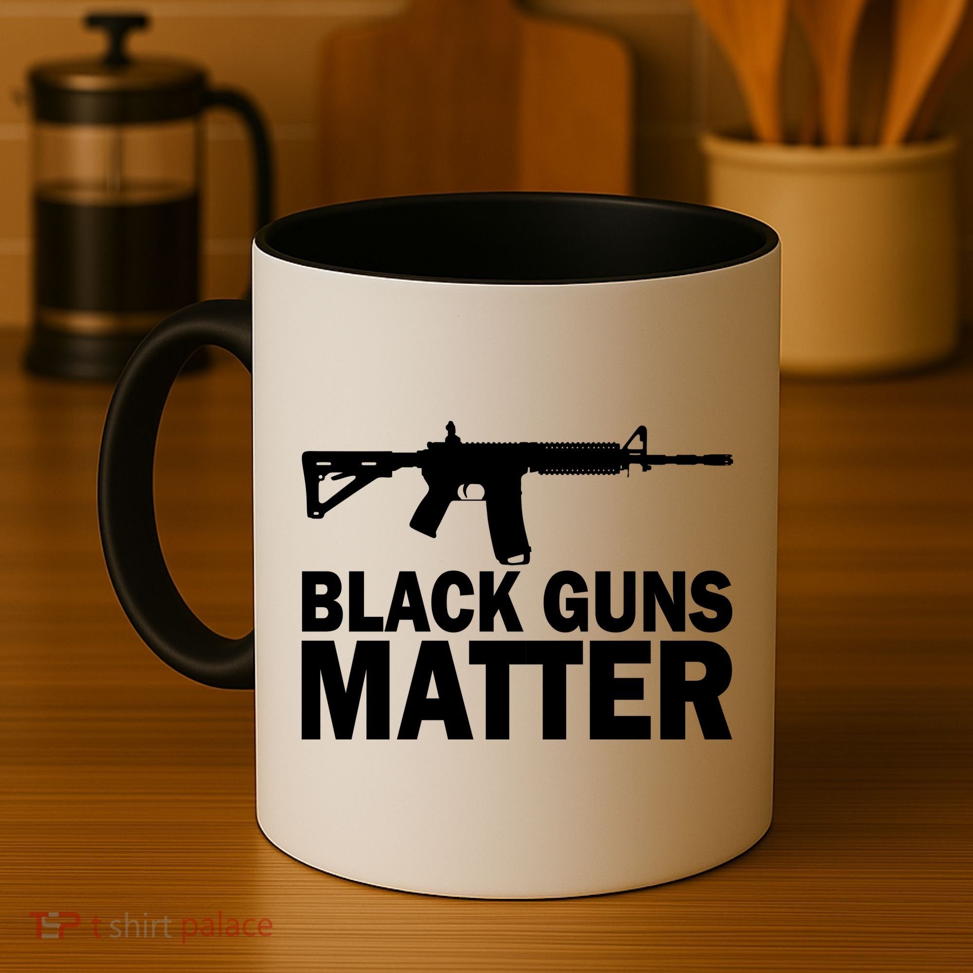 Black Guns Matter AR-15  Coffee Mug