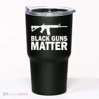 Black Guns Matter AR-15  Tumbler thumb 0