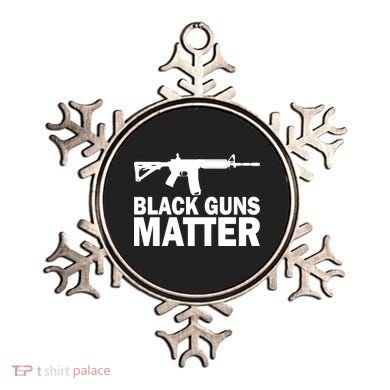 Black Guns Matter AR-15  Ornament